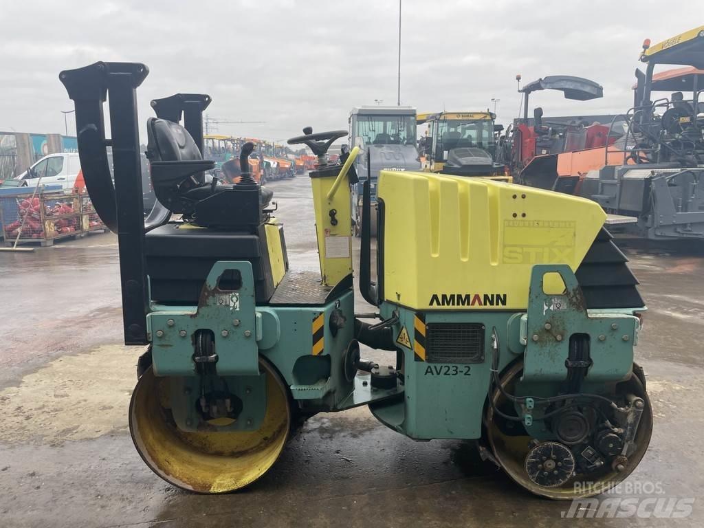 Ammann AV 23-2 트윈 드럼 롤러