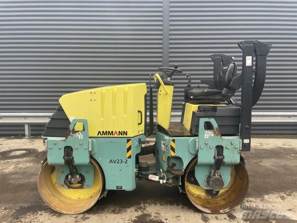 Ammann AV 23-2 트윈 드럼 롤러