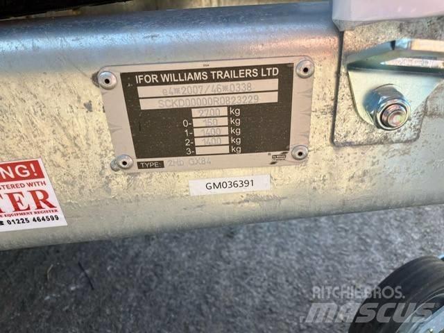 Ifor Williams GX 84 로우 로더