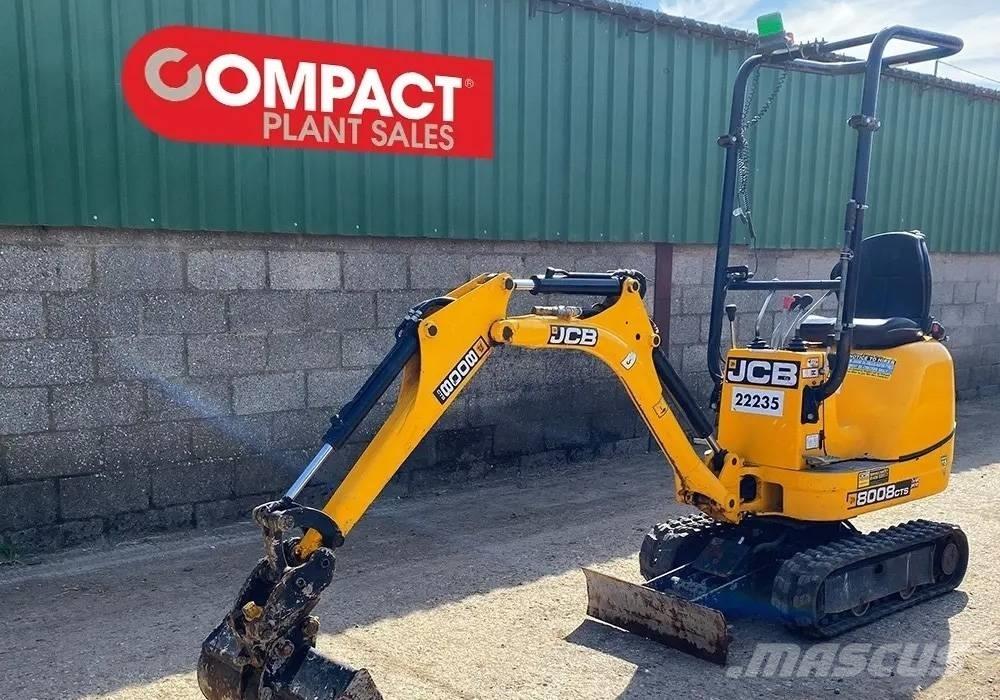 JCB 8008 소형 굴삭기 7톤 미만