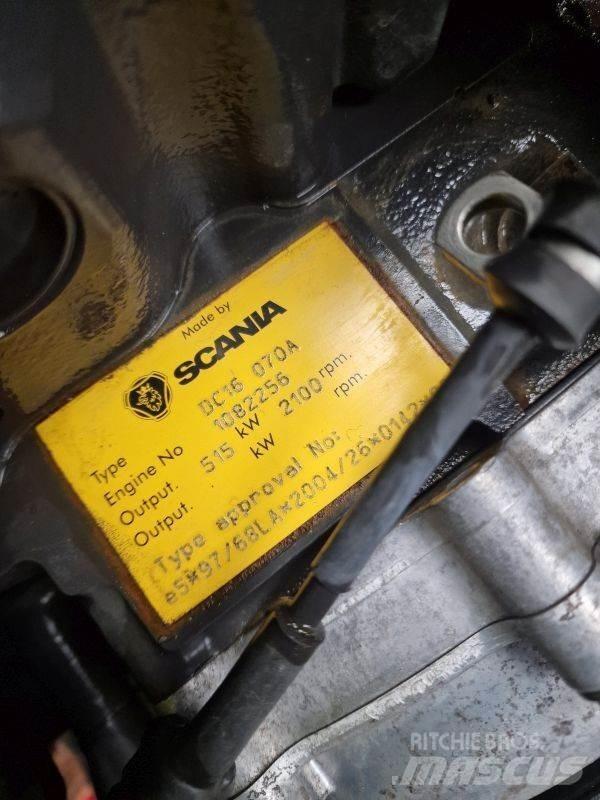 Scania DC16 070A 엔진