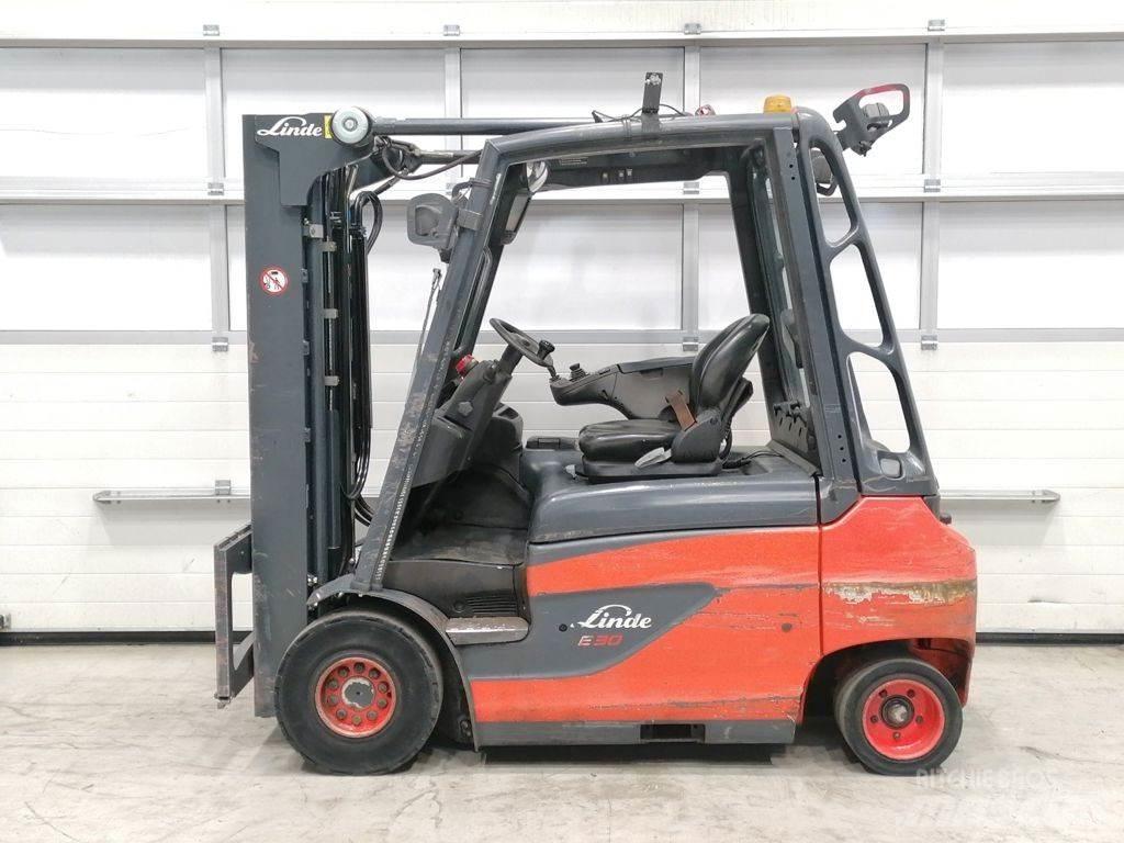 Linde E30-01 전동 지게차