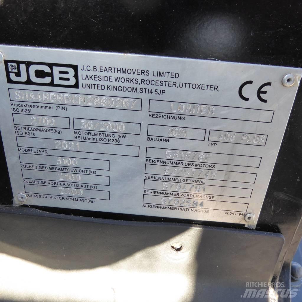 JCB 403 plus  휠로우더