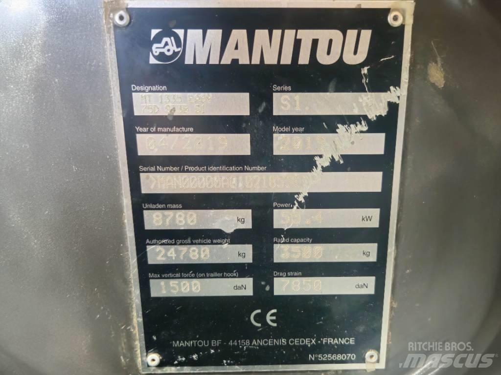Manitou MT 1335 텔러 핸들러