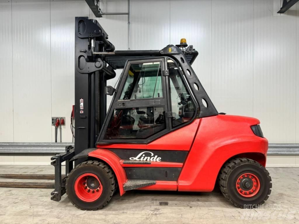 Linde H80D-03/900 디젤 지게차