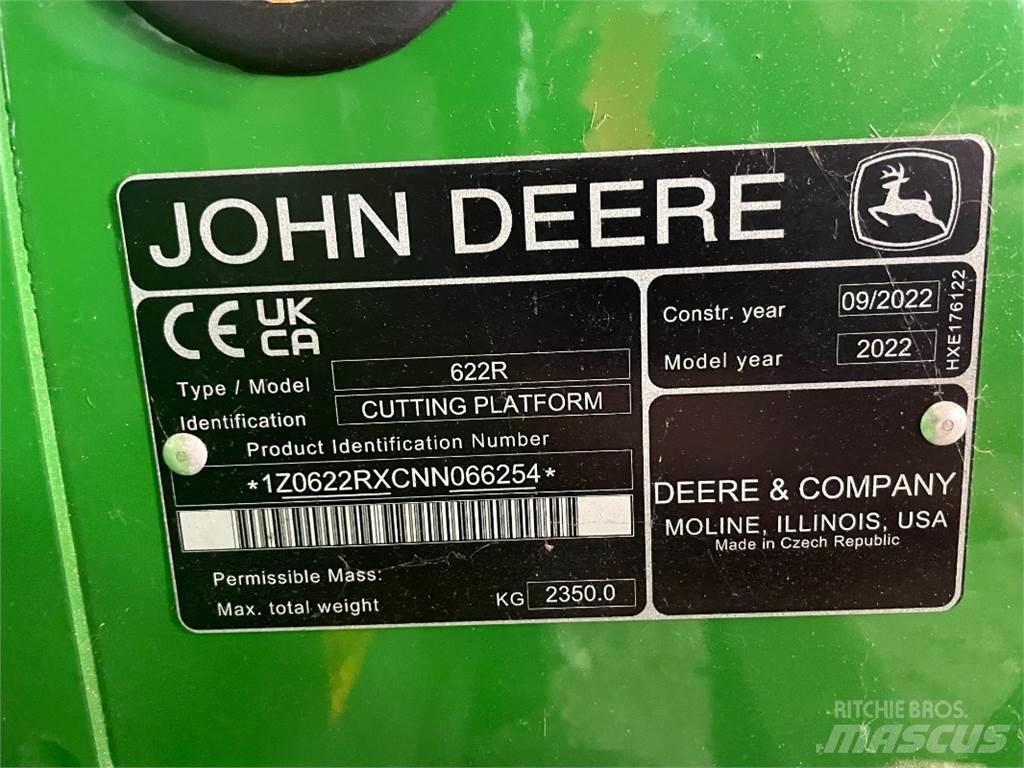 John Deere 622R 하비스터 헤드