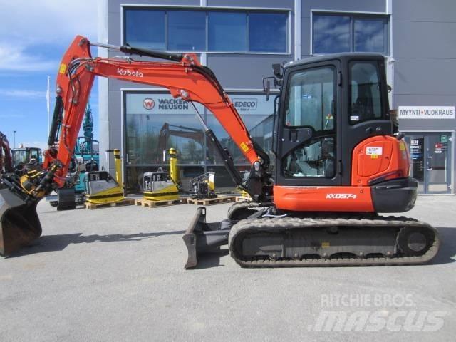 Kubota KX 057-4 소형 굴삭기 7톤 미만