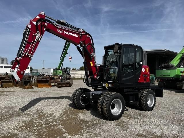 Yanmar B 95W  휠 굴삭기