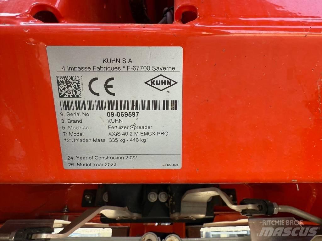 Kuhn AXIS 40.2 스프레이어 퍼틸라이저