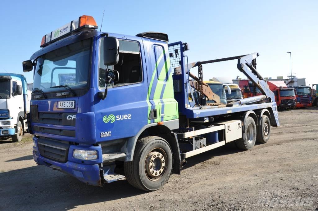 DAF CF 75 스킵 로더 트럭