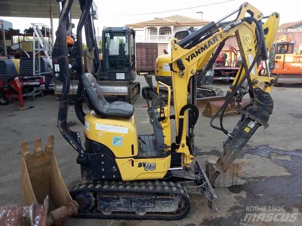 Yanmar SV08-1C 소형 굴삭기 7톤 미만