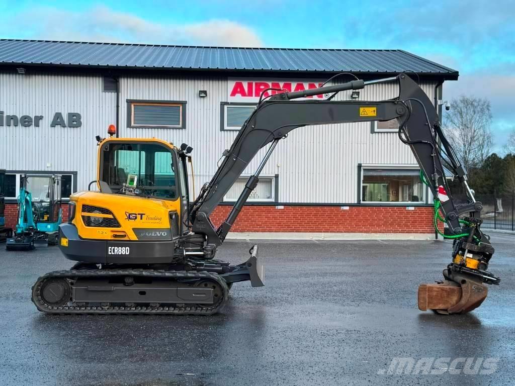 Volvo ECR 88 D 중형굴삭기 7톤-28톤