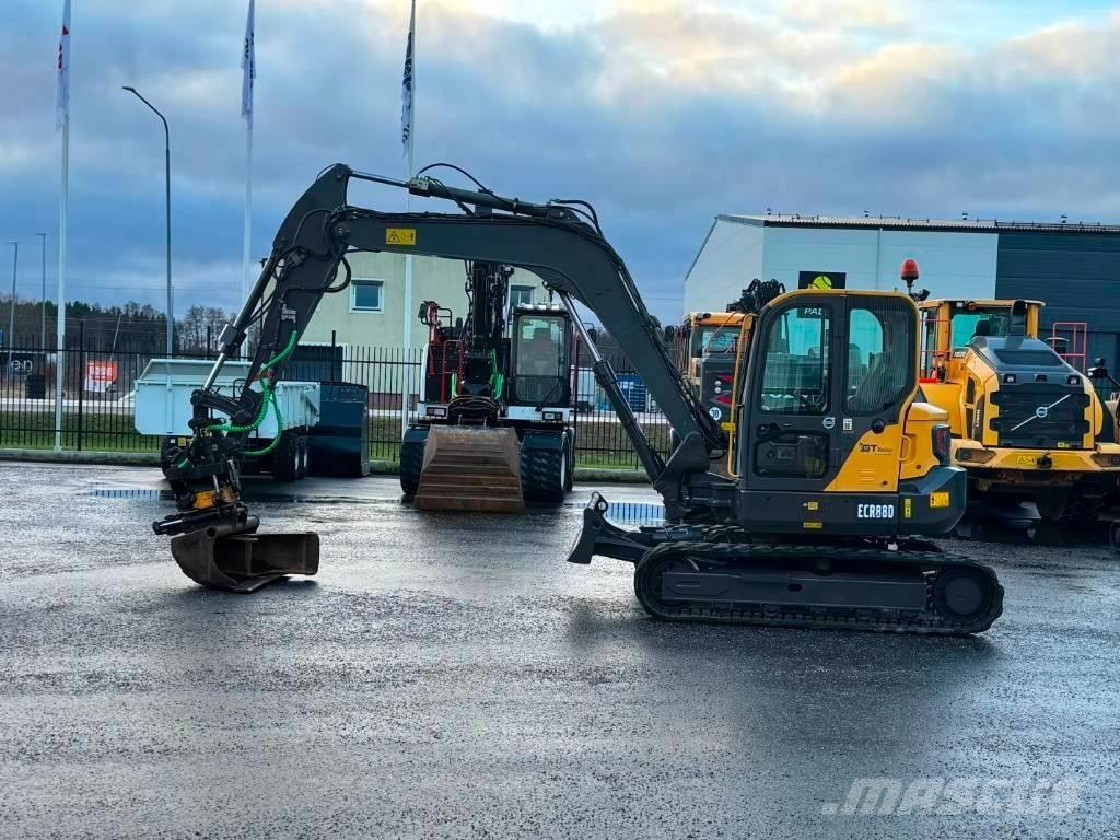 Volvo ECR 88 D 중형굴삭기 7톤-28톤