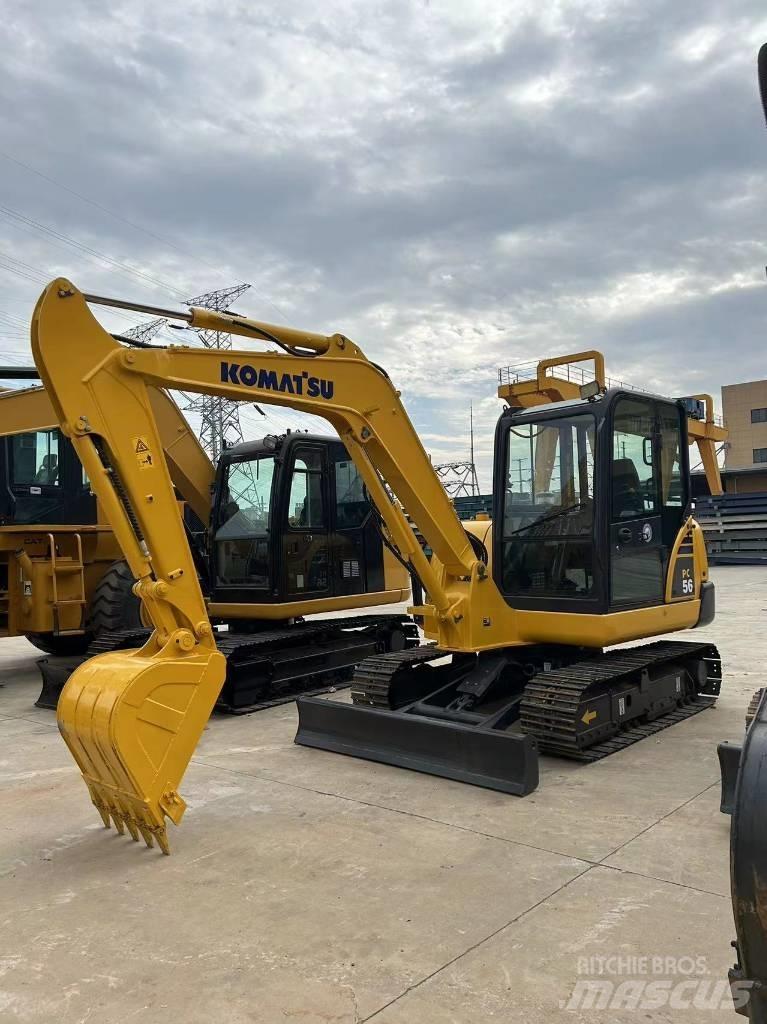 Komatsu PC 56 소형 굴삭기 7톤 미만