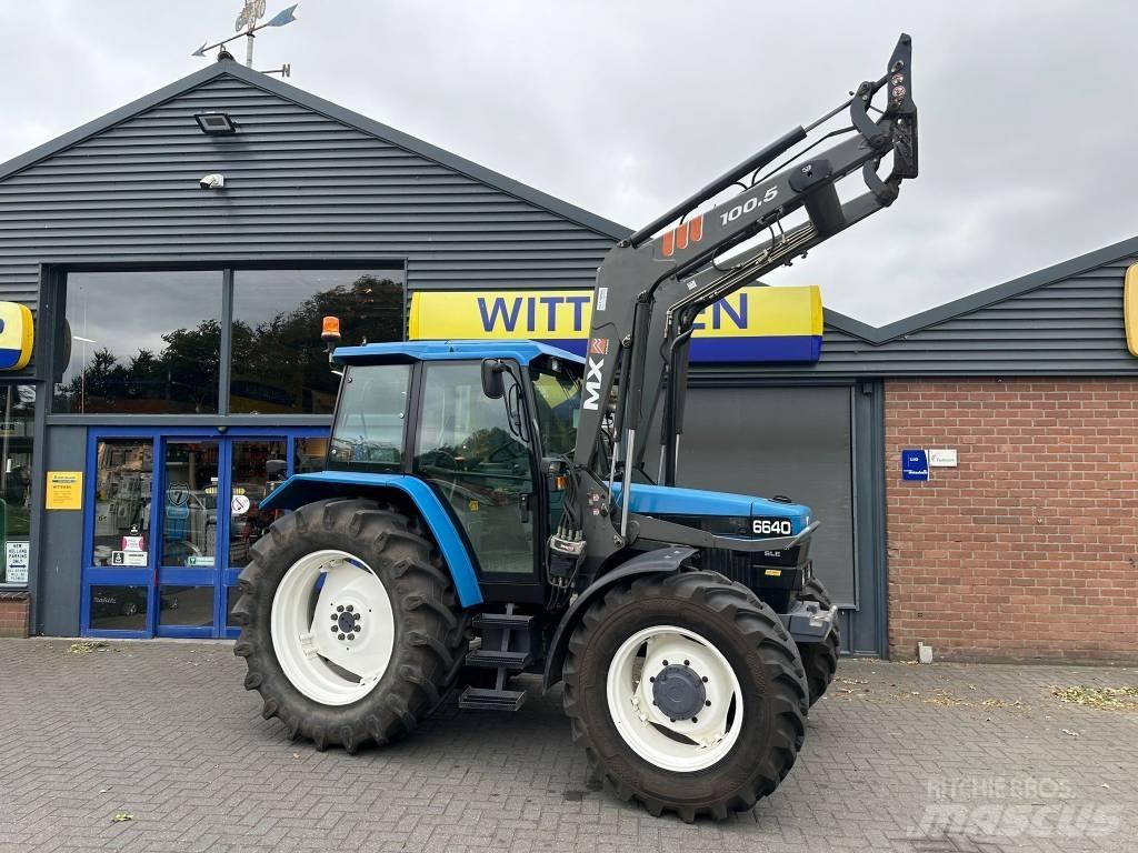 New Holland 6640 SLE 트랙터