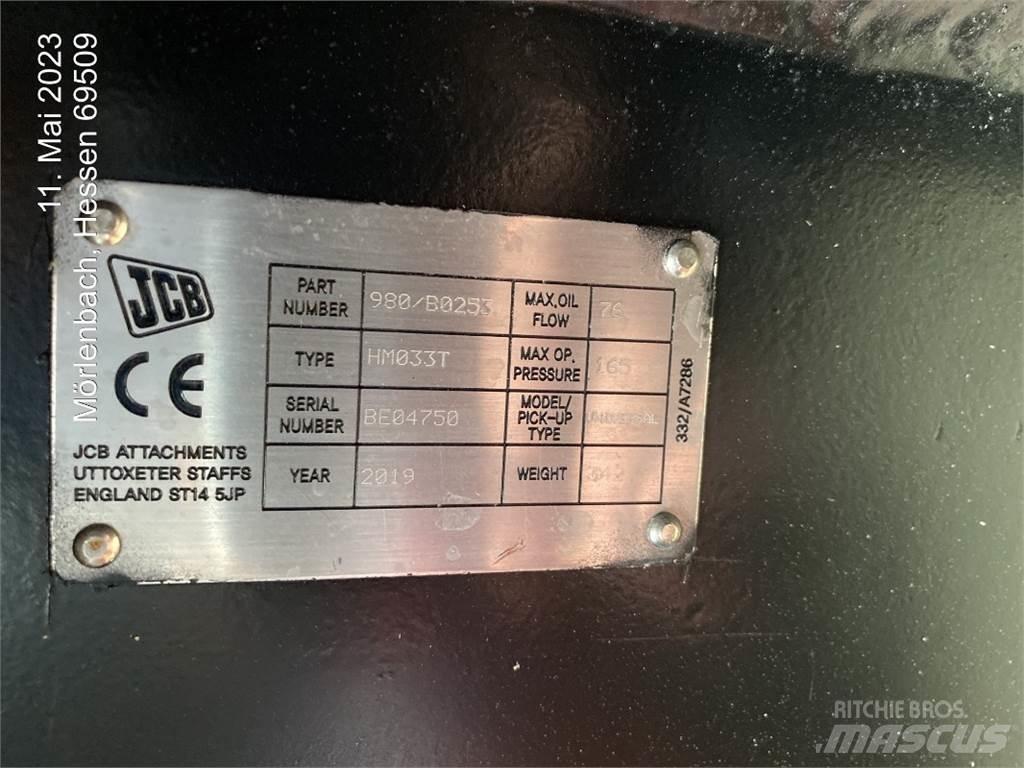 JCB HM033 유압 파일 해머