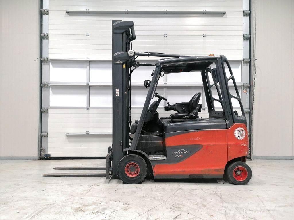 Linde E25HL-01/600 전동 지게차