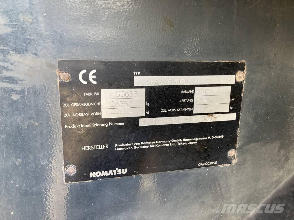 Komatsu WA 470-8  휠로우더