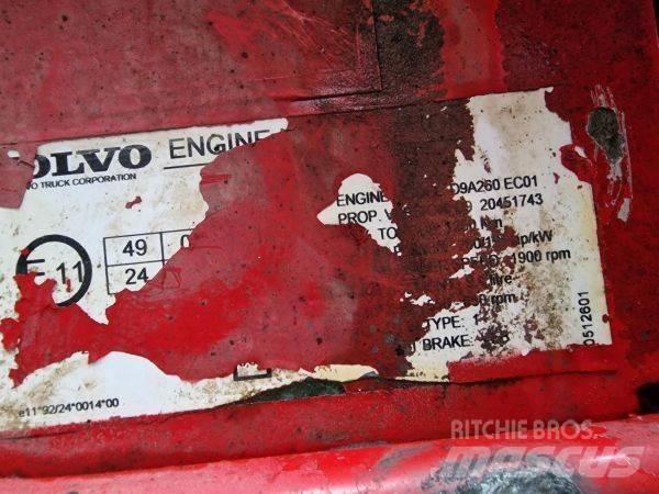 Volvo D9A 260 - EC01 엔진