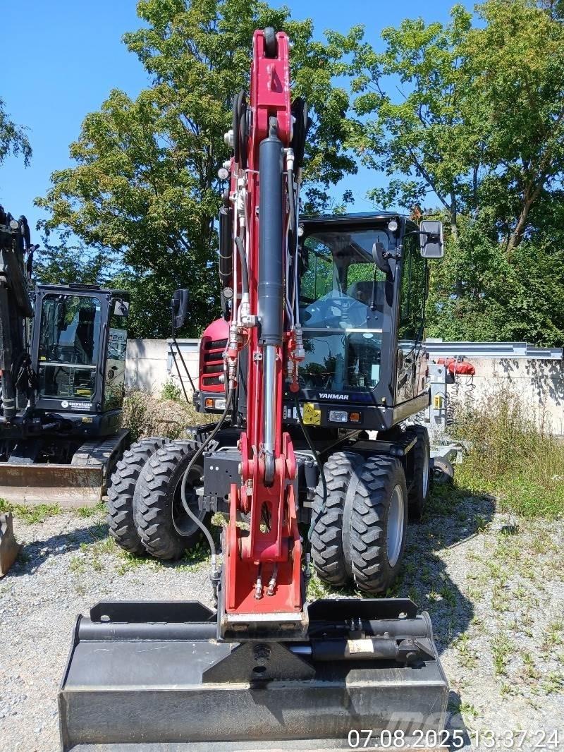 Yanmar B75W  휠 굴삭기