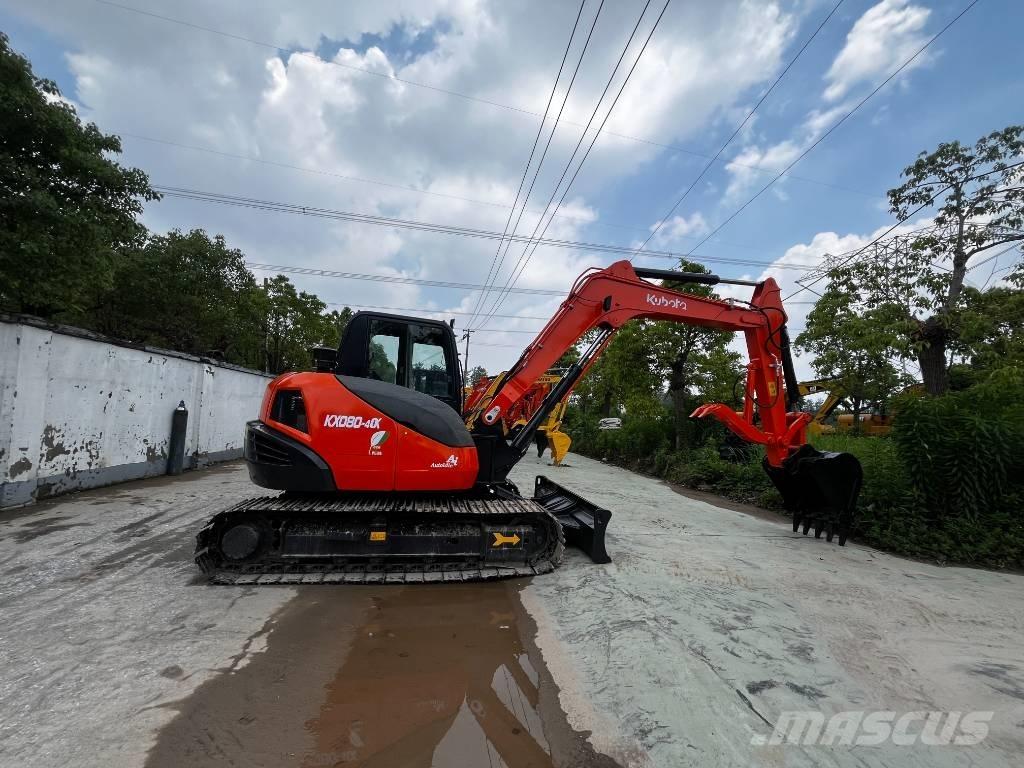 Kubota KX 080-4 CX 중형굴삭기 7톤-28톤