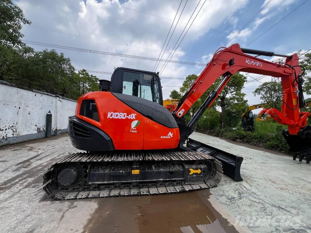 Kubota KX 080-4 CX 중형굴삭기 7톤-28톤