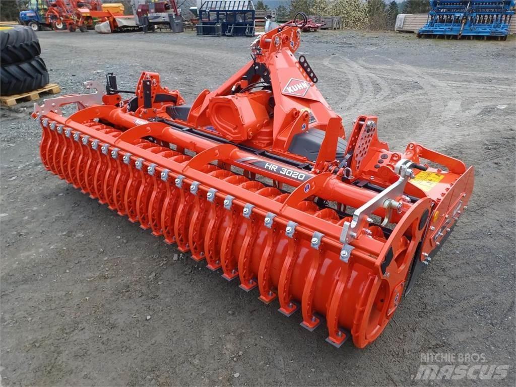 Kuhn HR 3020 파워 하로우 및 로토틸러(회전 경운기)