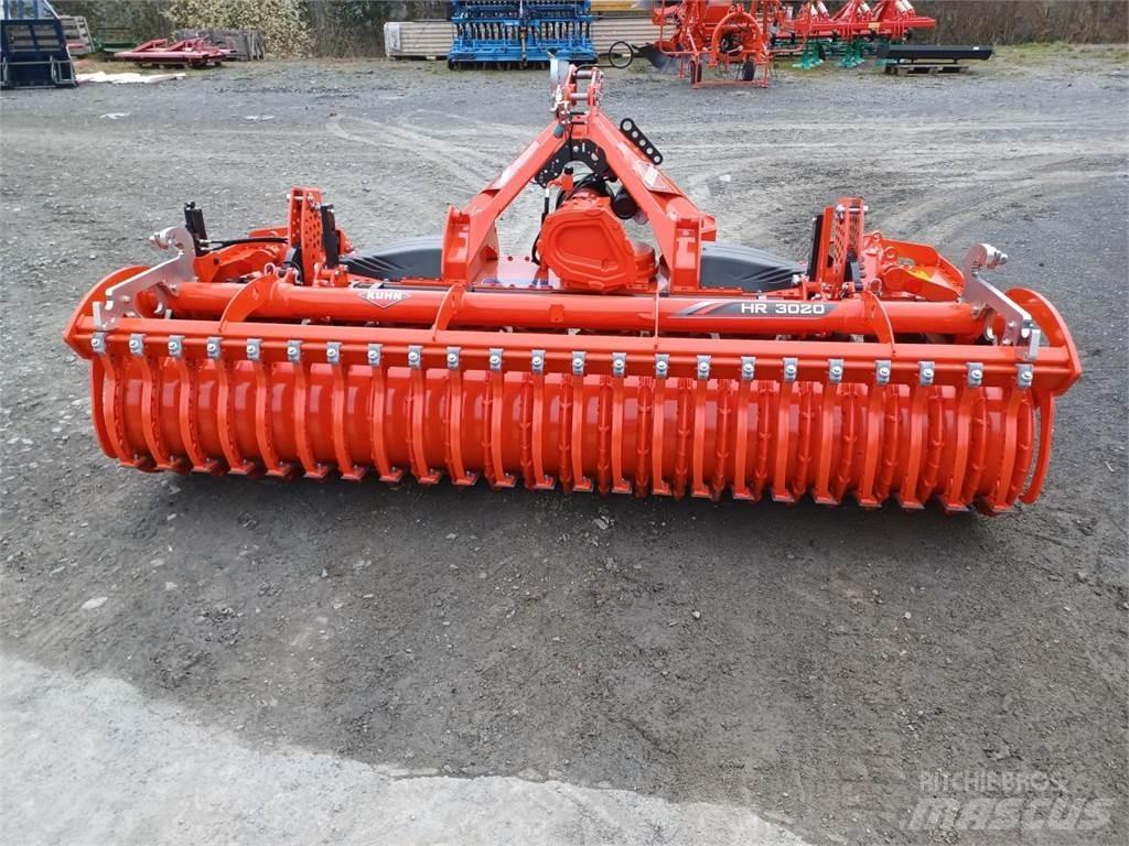 Kuhn HR 3020 파워 하로우 및 로토틸러(회전 경운기)