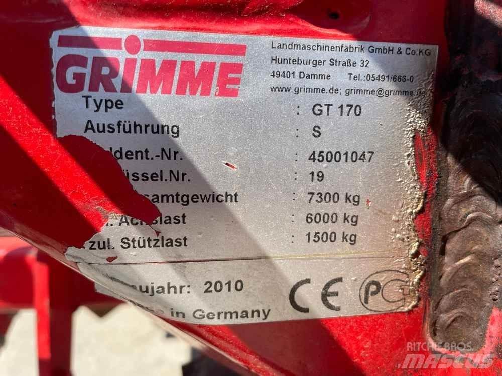 Grimme GT 170 농기계 - 기타