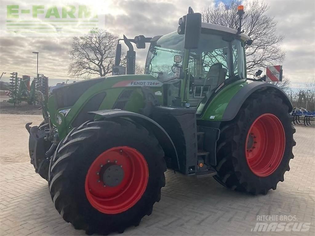 Fendt 724 s4 트랙터