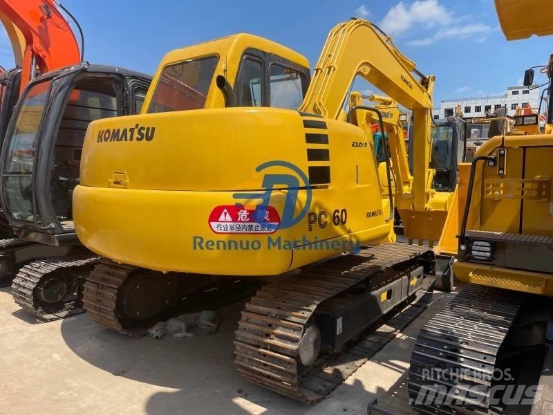 Komatsu PC 60 소형 굴삭기 7톤 미만