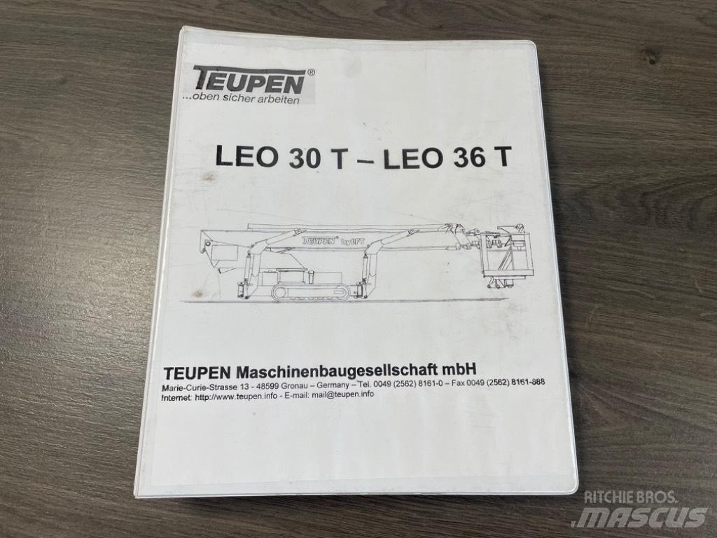 Teupen Leo 36T 견인식 전동이동 리프트