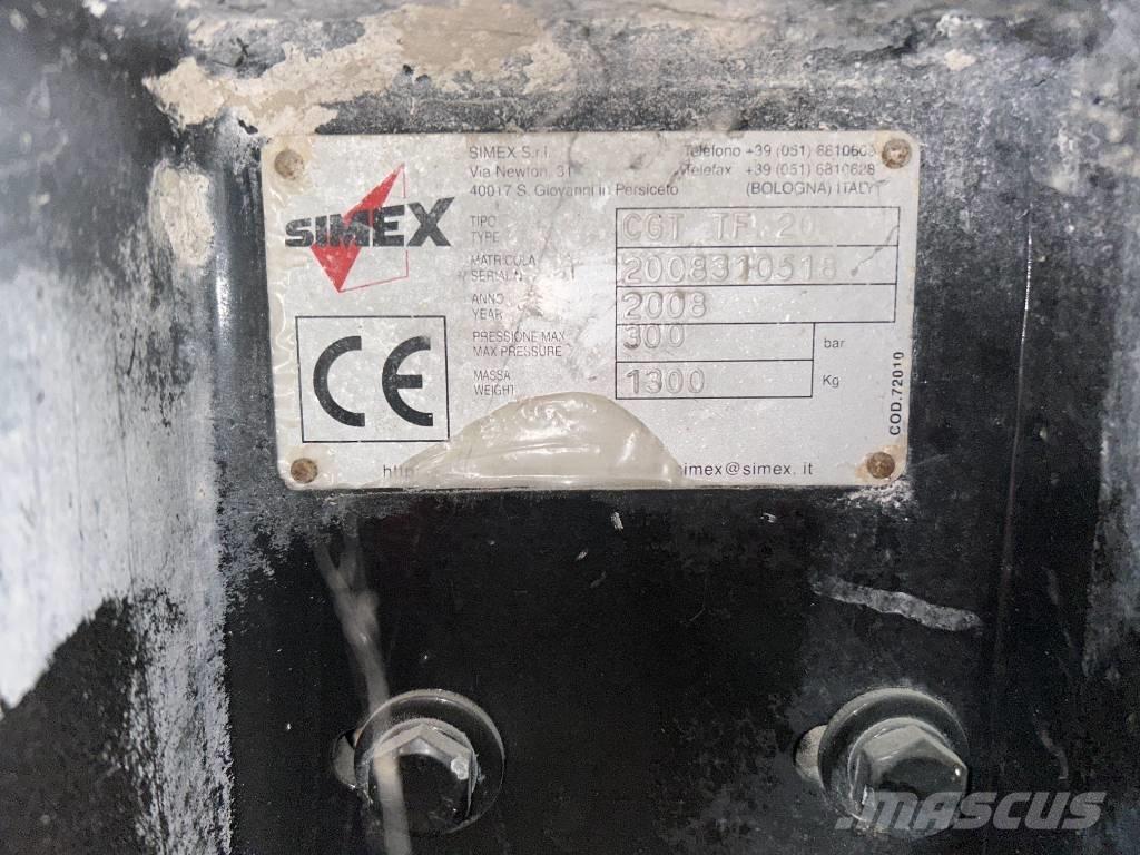 Simex CGT TF 20 기타 지하 광산용 장비