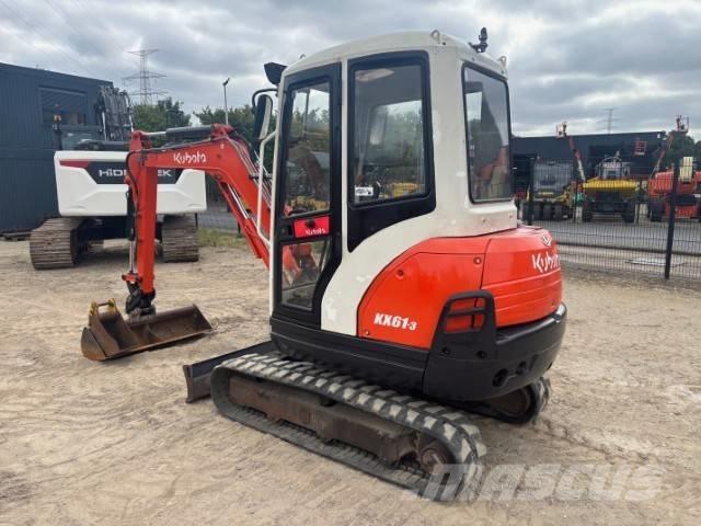 Kubota KX 61-3 소형 굴삭기 7톤 미만