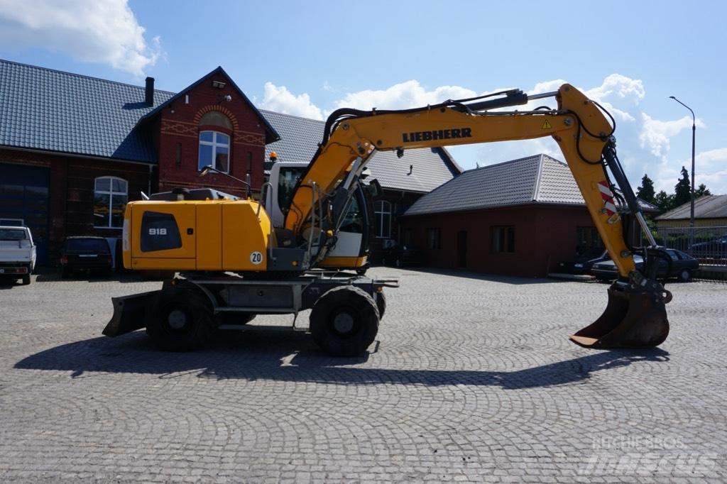 Liebherr A 918  휠 굴삭기