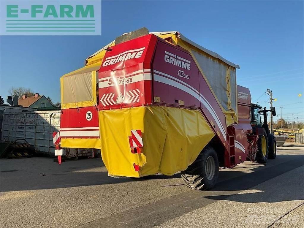 Grimme se 75-55 감자수확기 및 포테이토디거