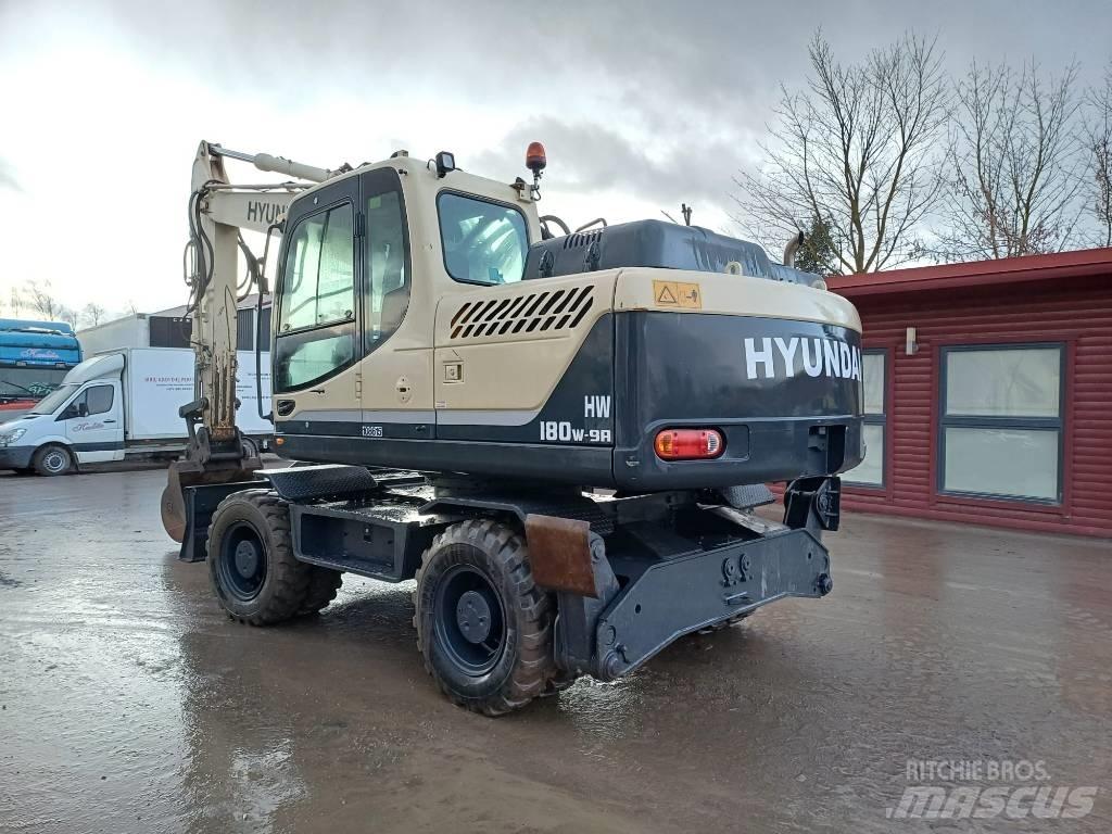 Hyundai HW 180 - 9A  휠 굴삭기