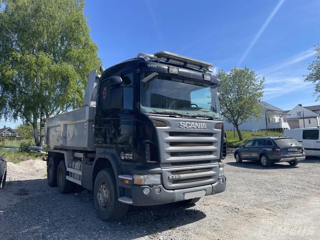 Scania R 480  6x4 덤프 트럭