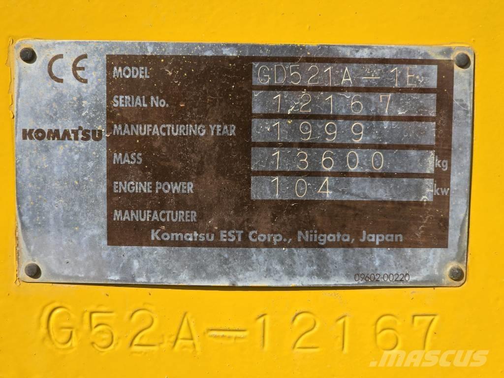 Komatsu GD 521 A-1 그레이더