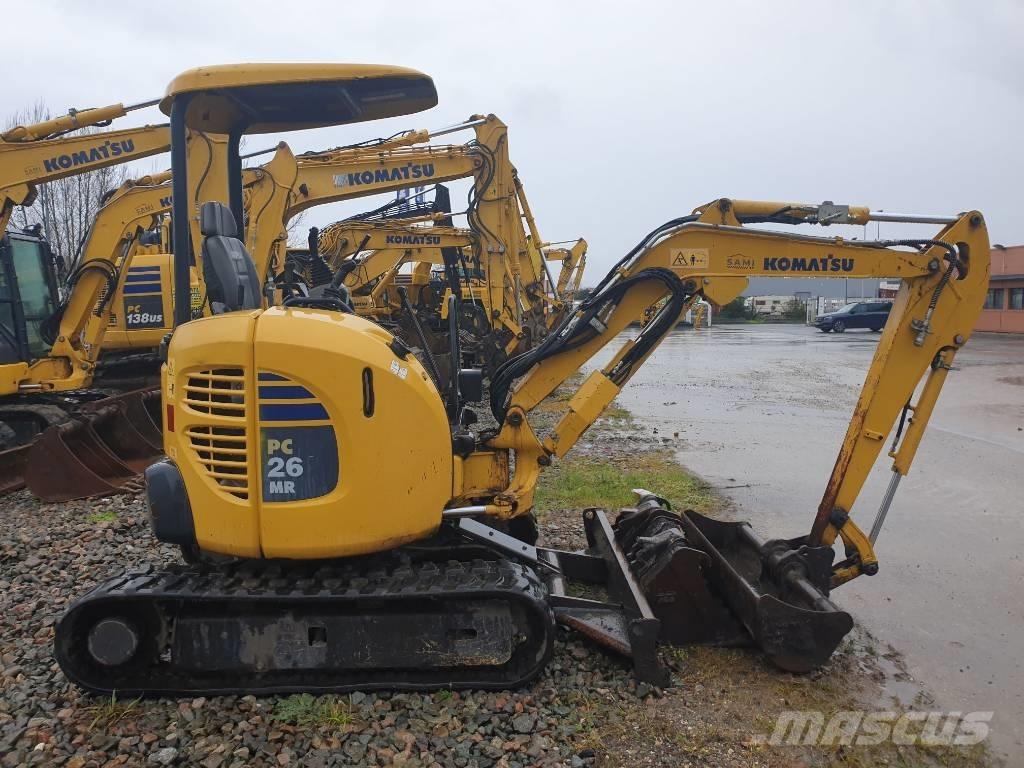 Komatsu PC26MR-3 소형 굴삭기 7톤 미만