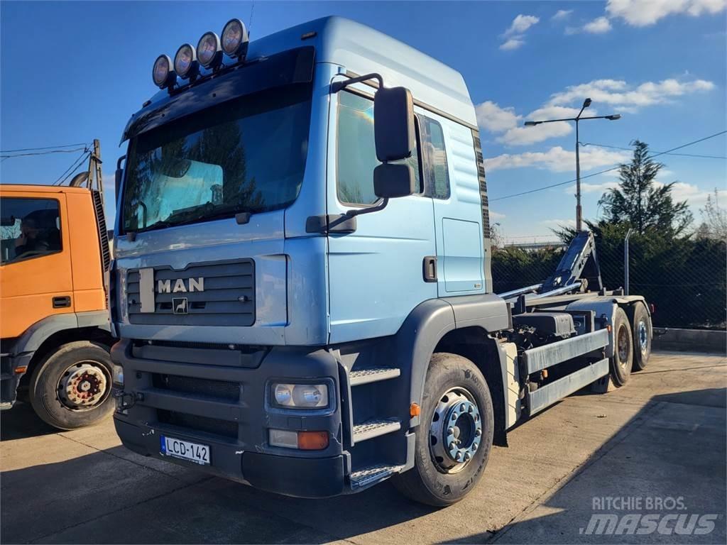 MAN TGA 26.430 6X2 새시 운전실 트럭