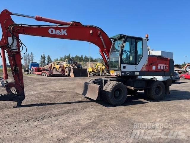 O&K MH 5,5  휠 굴삭기