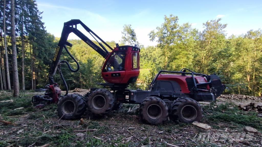 Komatsu 931 XC 원목 하베스터