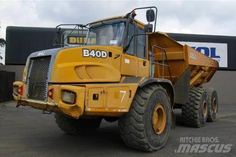 Bell B40D 6X6 연결식 홀러
