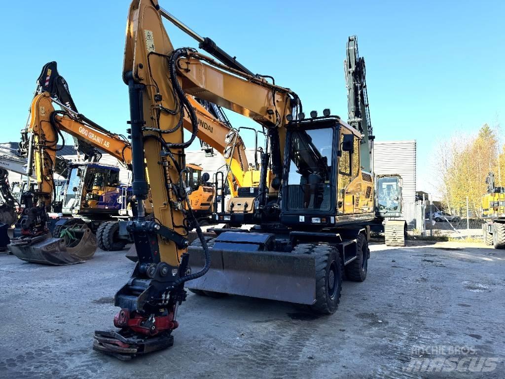 Hyundai HW180  휠 굴삭기