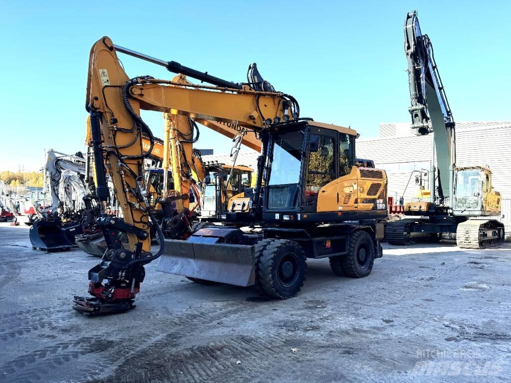 Hyundai HW180  휠 굴삭기