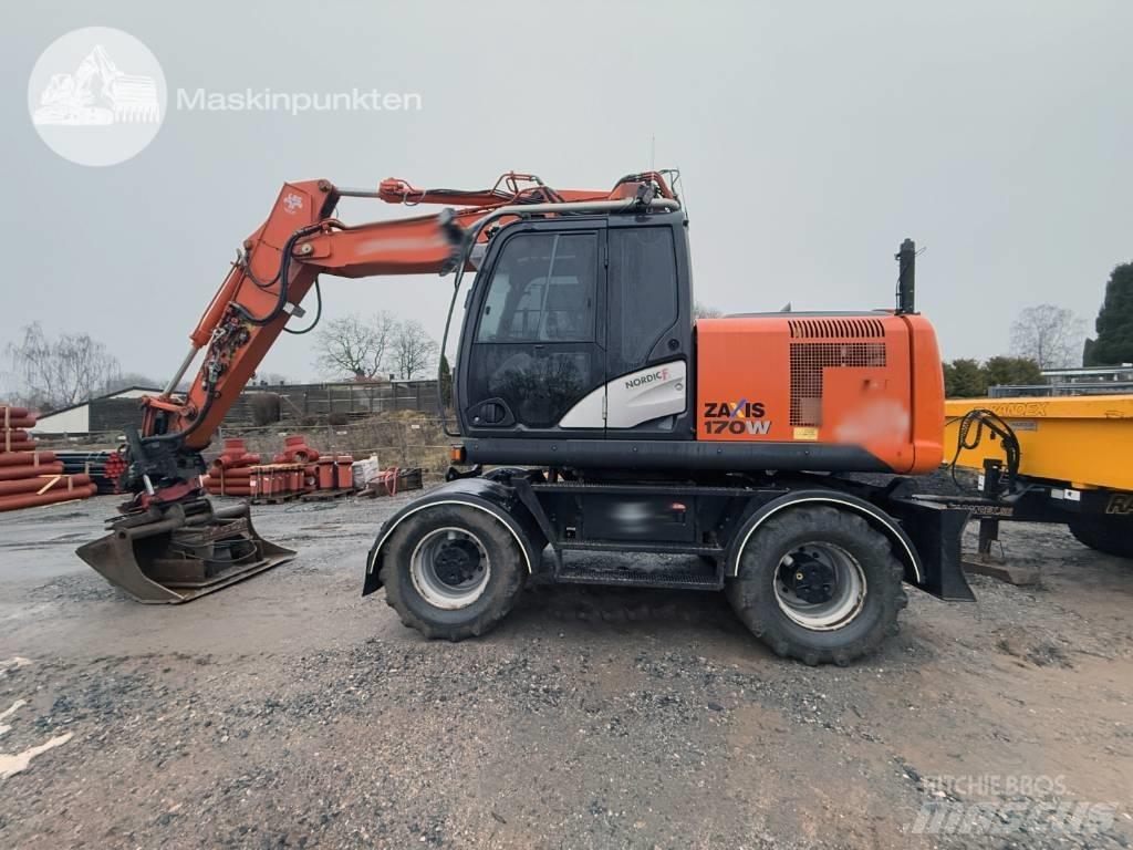 Hitachi ZX 170 W-5 B  휠 굴삭기