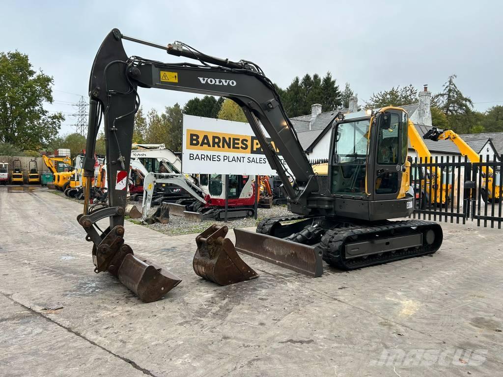 Volvo ECR 88 D 중형굴삭기 7톤-28톤