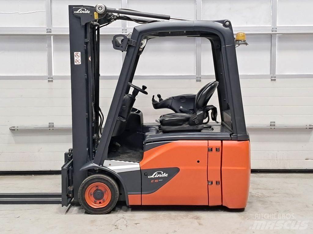 Linde E16-02 전동 지게차