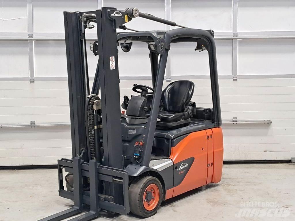 Linde E16-02 전동 지게차